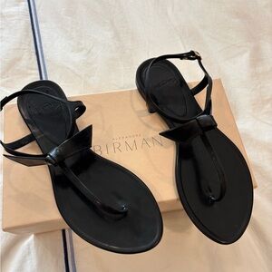 Alexandre Birman Black Women's Jelly Sandals